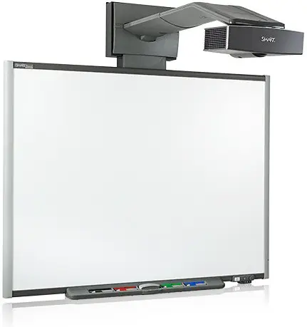 A smart television displaying a grid of streaming apps ready to receive a cast
