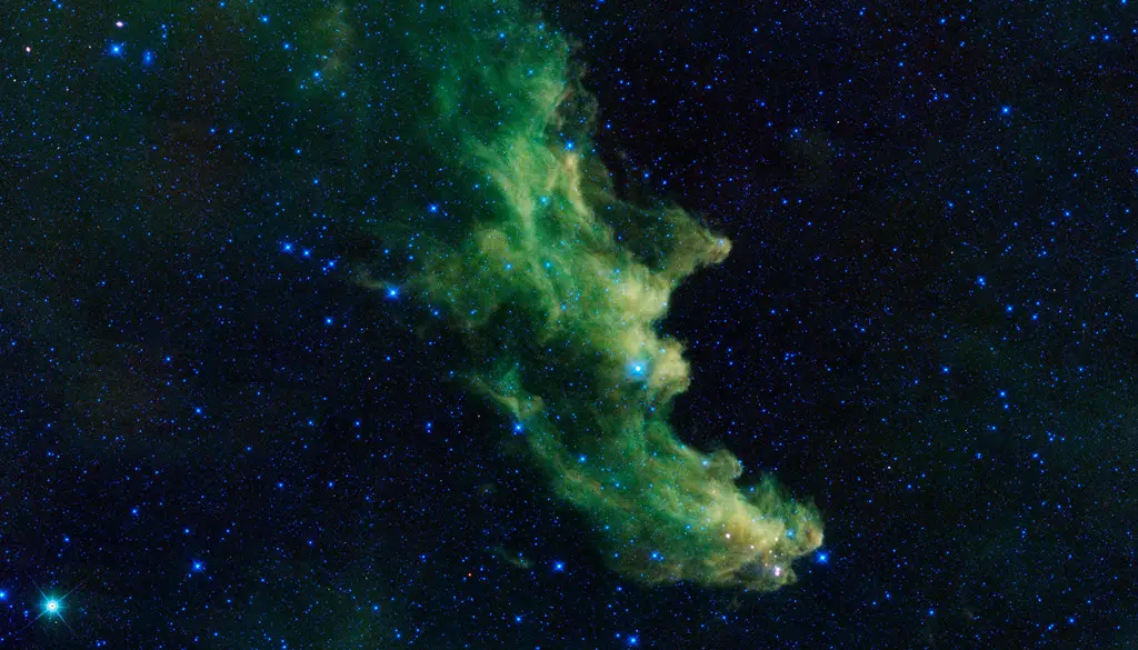 A deep-space view of countless stars and distant galaxies